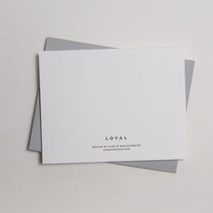 Letterpress Dog Card - Kenzee