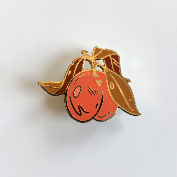 Enamel Pin - Fat Bottom Peach